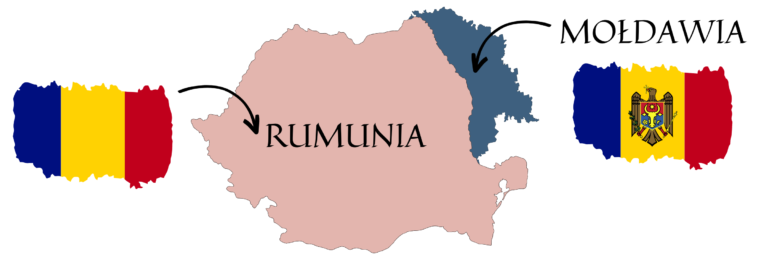 mapy rumunii i mołdawii