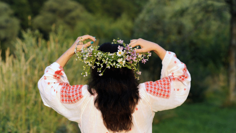 sânziene, rumuńskie święto noc świętojańska