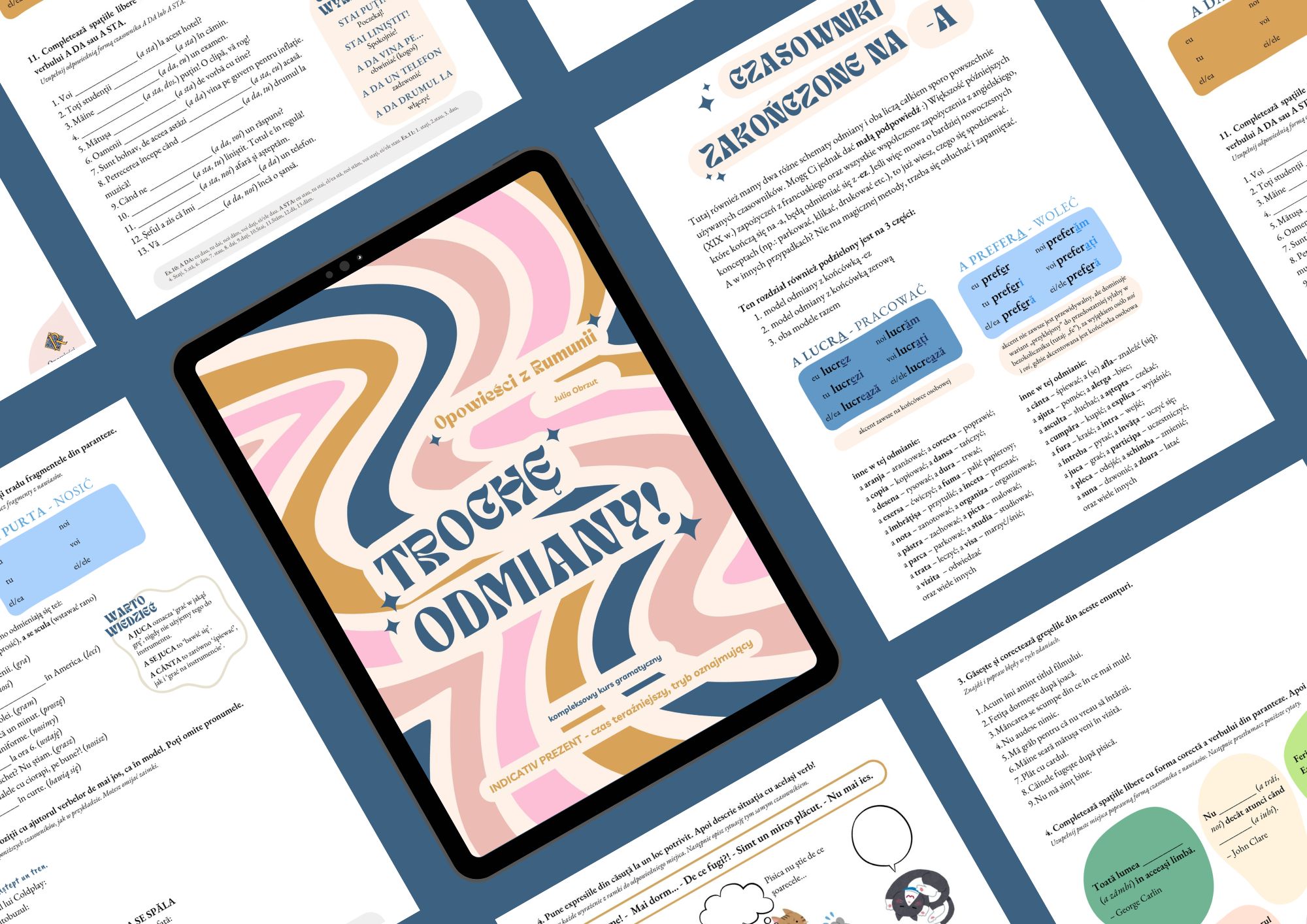 Read more about the article E-book Czas teraźniejszy [gramatyka rumuńska]